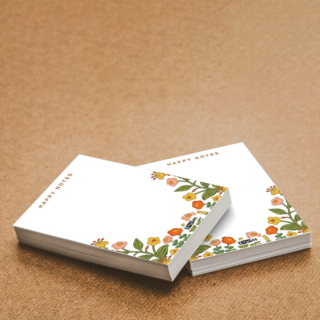A6 Tear-Off Notepad – Happy Notes