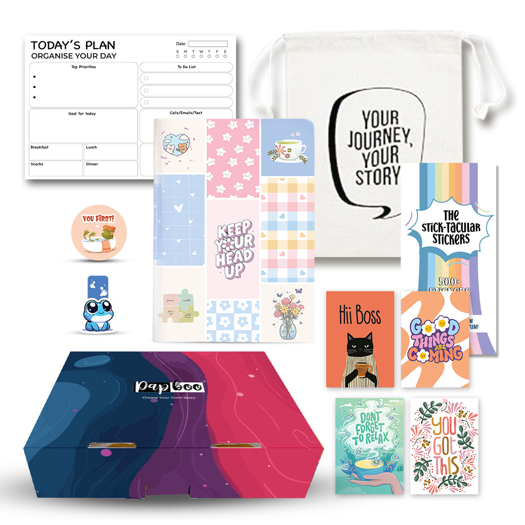 2026 Undated Annual Planner Kit - Keep your head