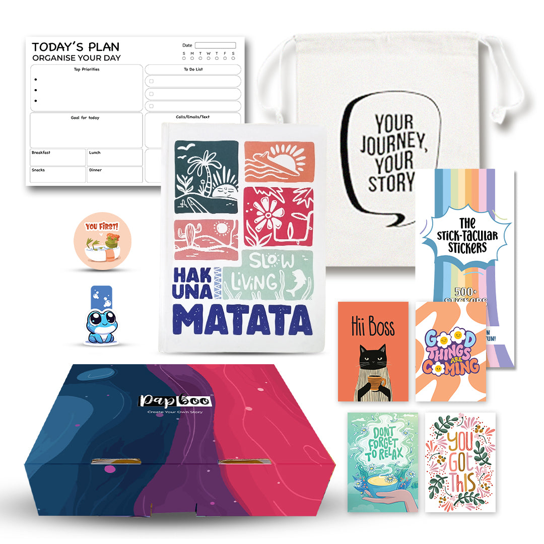 2026 Undated Annual Planner Kit - Hakuna Matata