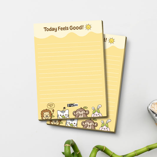 A6 Tear-Off Notepad – Feel Good