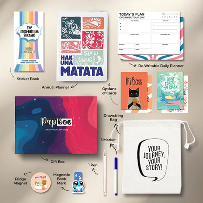 2026 Undated Annual Planner Kit - Hakuna Matata