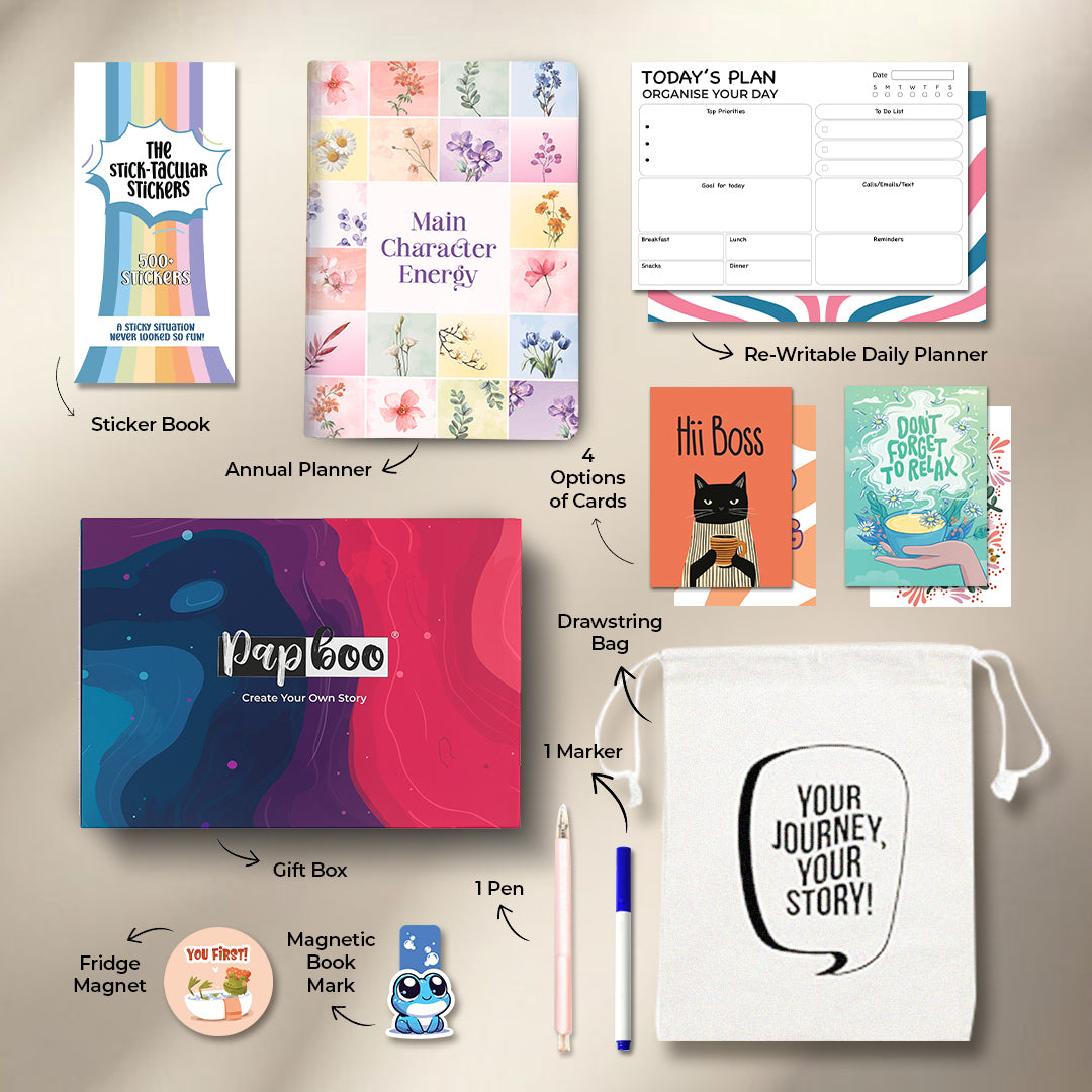 2026 Undated Annual Planner - Character