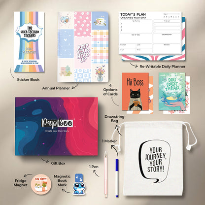 2026 Undated Annual Planner Kit - Keep your head
