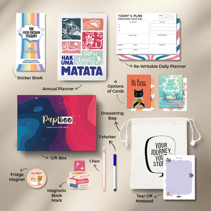 2026 Undated Annual Planner Kit - Hakuna Matata