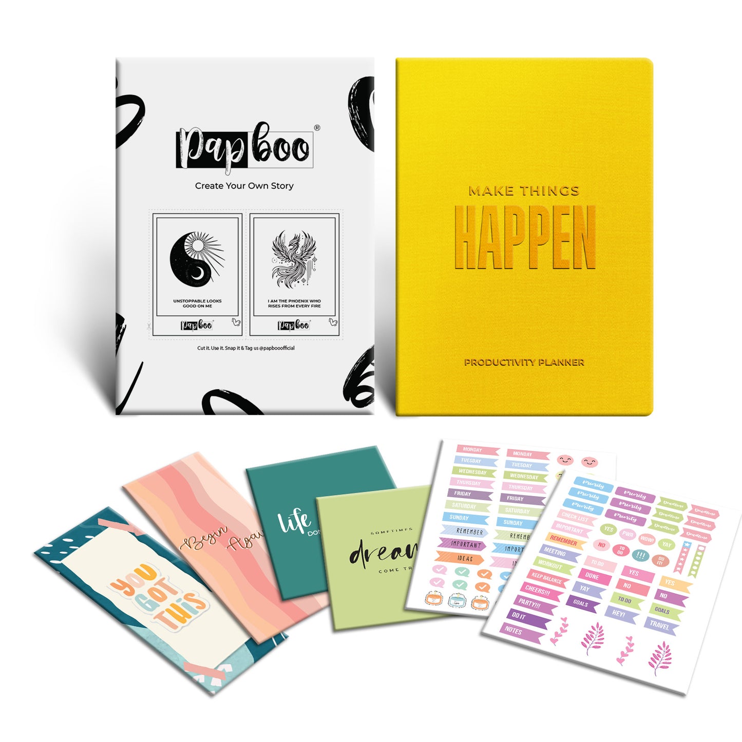 Productivity Planner Kit (Yellow)