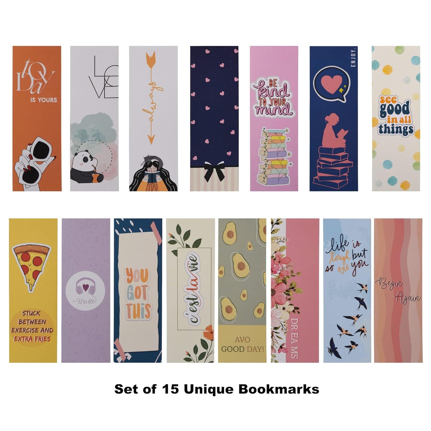 Pizza- Bookmark (Pack of 15)